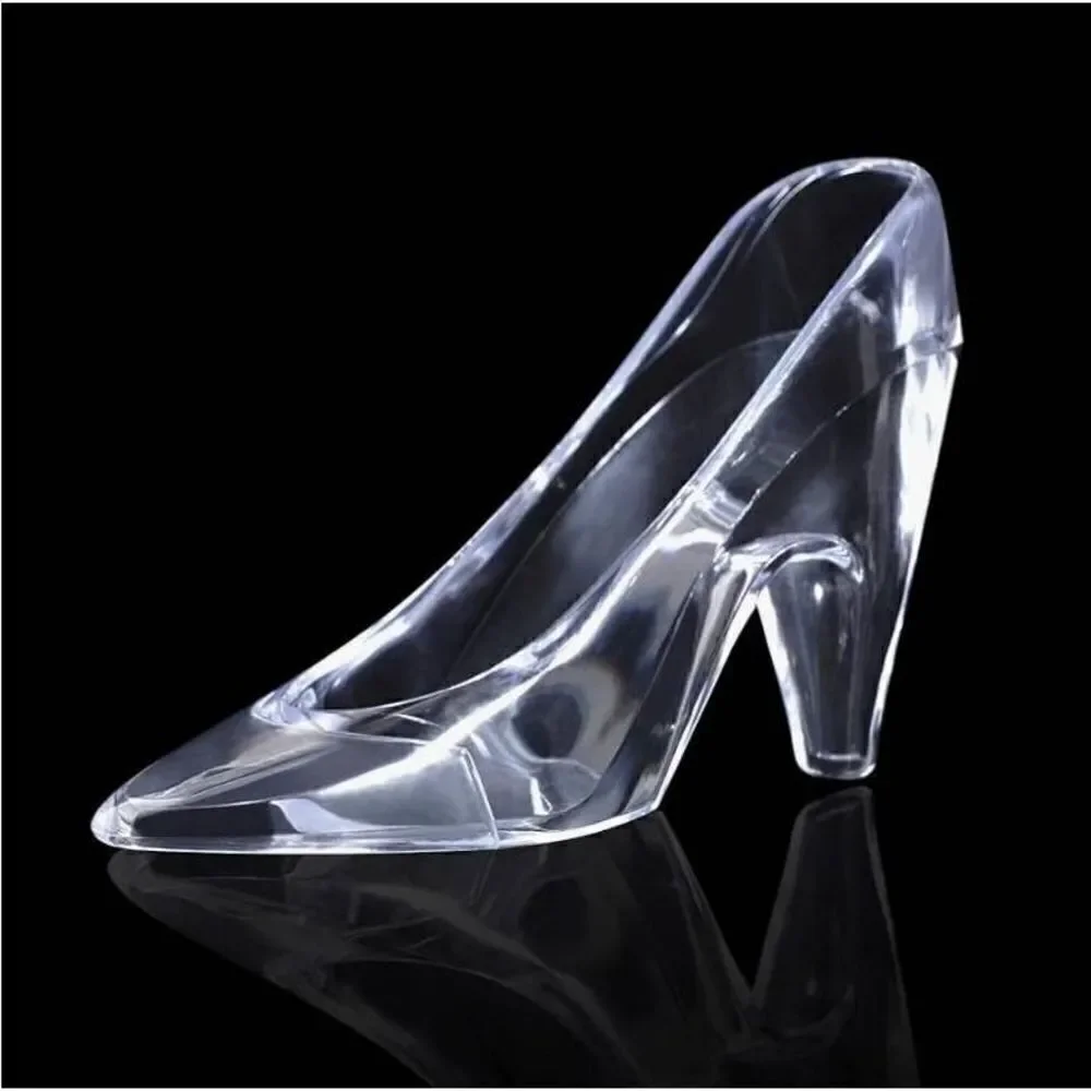 Mini Plastic Cinderella Glass Slipper Party Favors